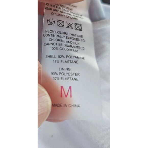 Womens Med Floral Ruffled Bikini Set Tropical High Waist Two-Piece Swimsuit Blue - Picture 8 of 8